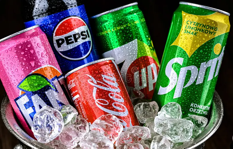 products popular global soft drink brands poznan pol oct 344374847