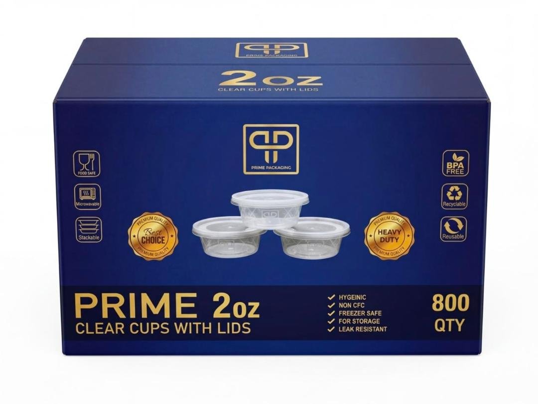 prime 2oz cups Prime Blue 2oz Cups (800) - Image 1